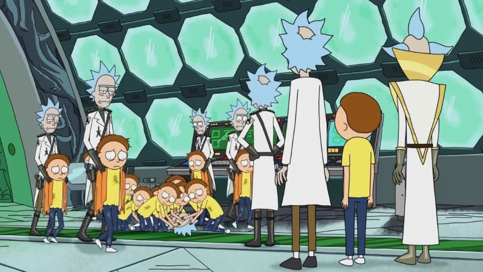 Поймать враждебного Рика из рода Рика