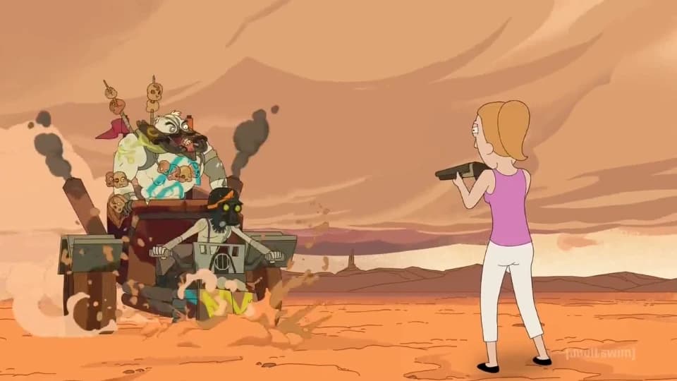 Рикман с камнем