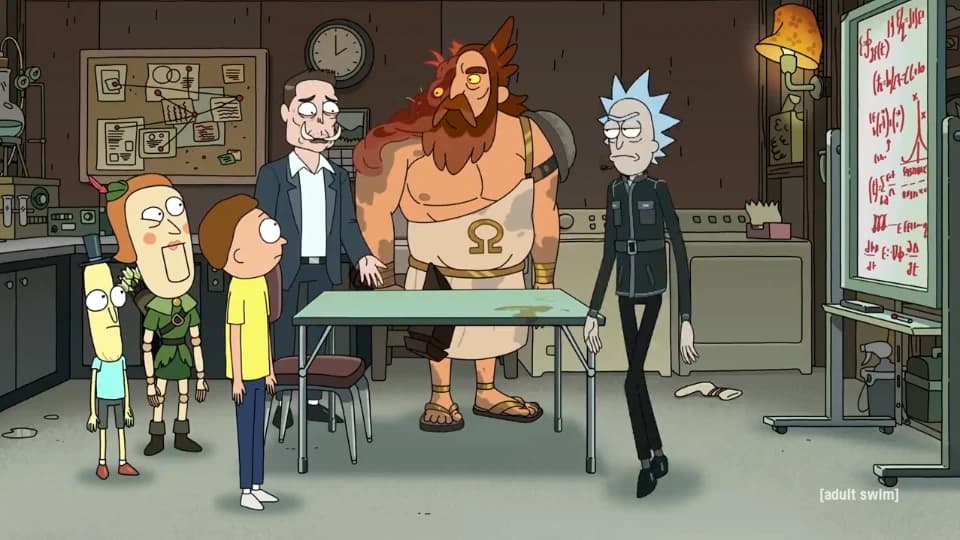 Команда над командздом Морти