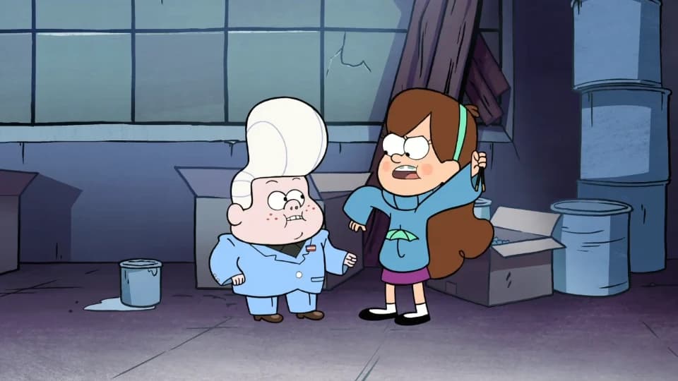 Рука, качающая Мэйбл