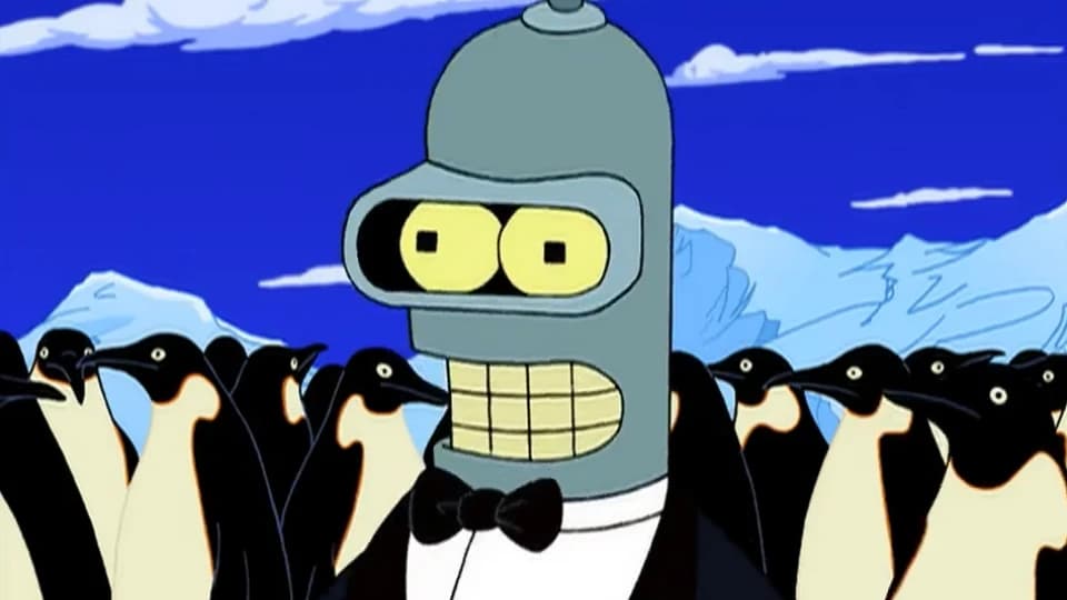 Робо-птица c Ледяной Планеты