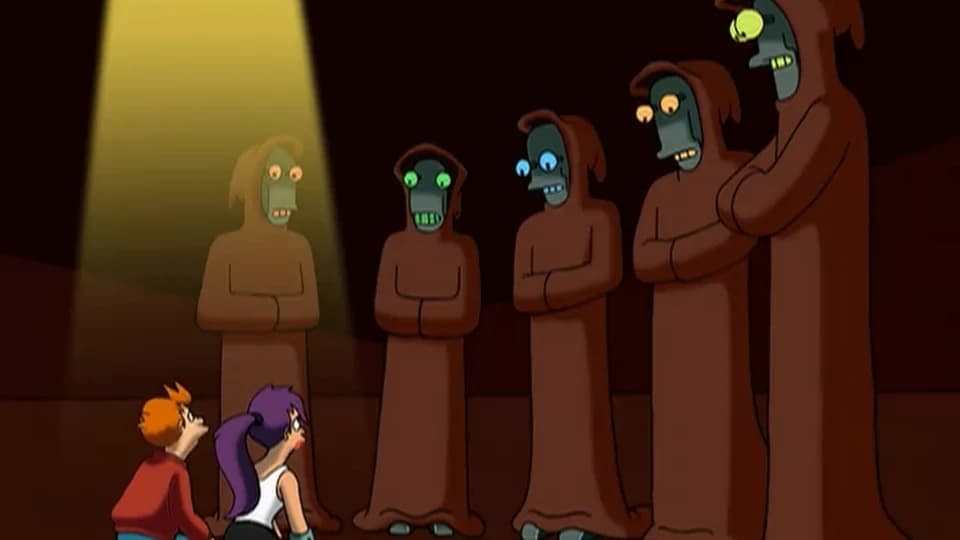 Страх планеты роботов